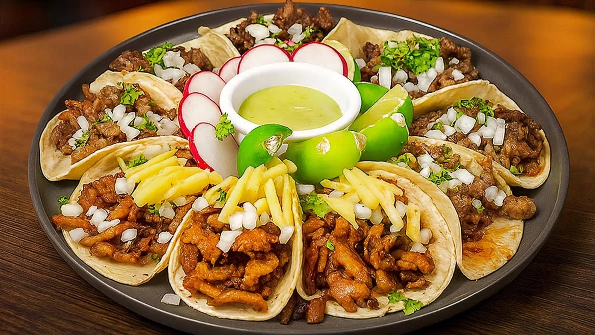 Tacos Quesabirria at Mexico Lindo Tacos & Grill Sherwood Park